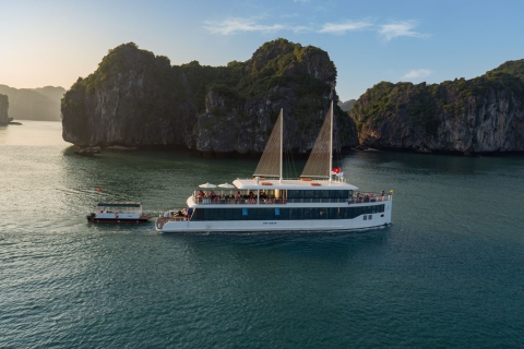 Zatoka Ha Long: luksusowy dzienny rejs Jadesails