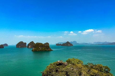 Krabi: jednodniowa wycieczka łodzią motorową na wyspę Hong z tajskimi lunchami