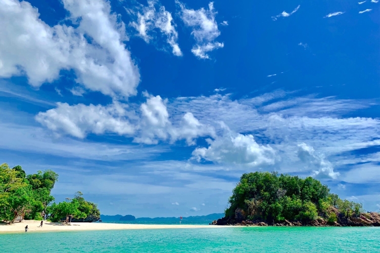 Krabi : Excursion d'une journée sur l'île de Hong en bateau rapide avec déjeuner thaïlandais