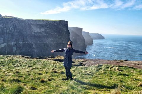 Saída de Dublin: Cliffs of Moher - guia em português