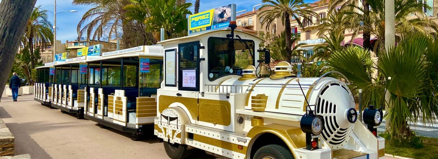 Le petit train des plages du Lavandou