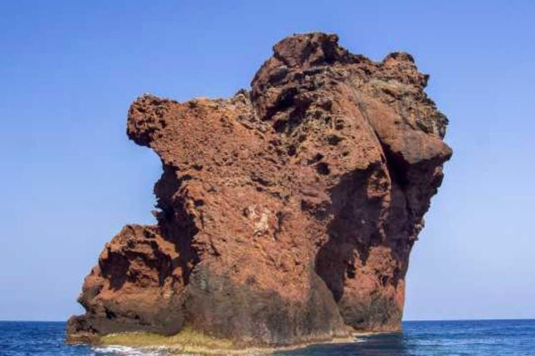 Cargèse: zwem- en snorkelcruise in de zeegrot met halte Girolata