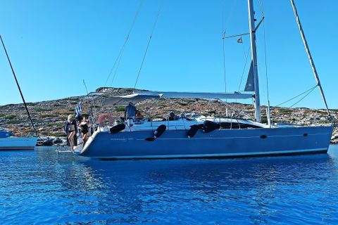 Heraklion: Luxury Sailing Trip to Dia Island & Snorkeling