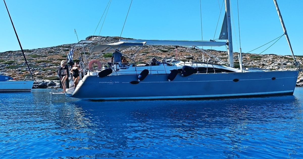 Heraklion Luxury Sailing Trip to Dia Island & Snorkeling GetYourGuide
