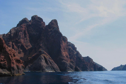 Cargèse: crociera nella grotta marina con nuoto e snorkeling con fermata Girolata