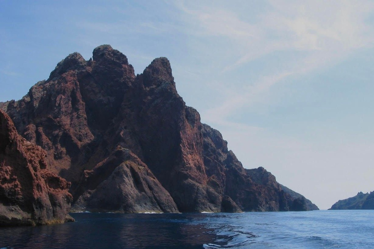 Cargèse: zwem- en snorkelcruise in de zeegrot met halte Girolata