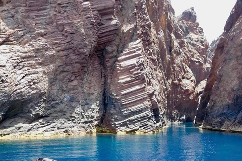 Cargèse: zwem- en snorkelcruise in de zeegrot met halte Girolata