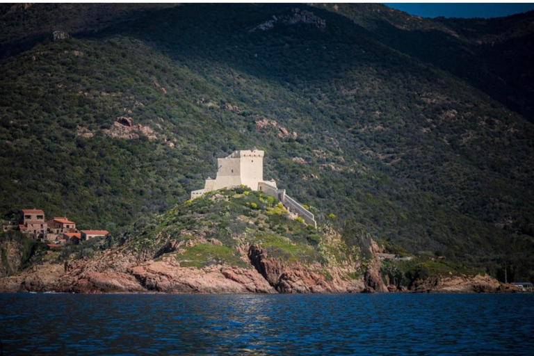 Cargèse: crociera nella grotta marina con nuoto e snorkeling con fermata Girolata