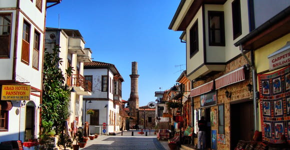 From City of Side: Antalya Tour with Boat Tour and Waterfall