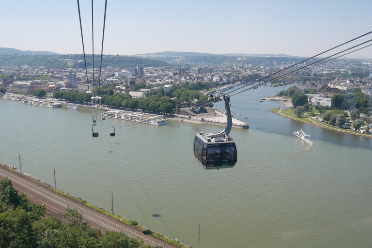 Vanuit Alken: dagtocht over 2 rivieren per boot naar Koblenz en terugVan Alken: dagtocht naar Koblenz per riviercruise heen en terug