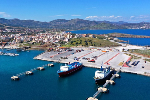 Depuis le port de Lavrio : transfert privé aller simple vers l'aéroport d'Athènes