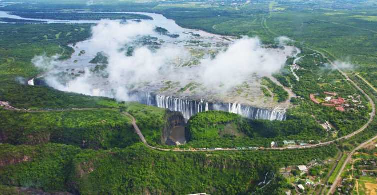 Victoria Falls: Scenic Day Tour, Lunch and Helicopter Flight