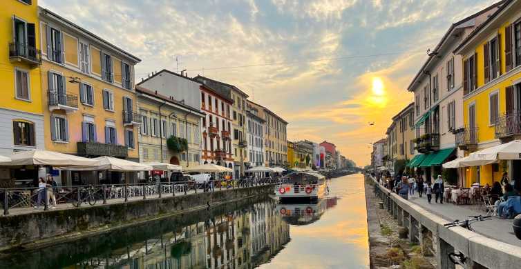 Mailand: Bootsfahrt auf dem Navigli-Kanal