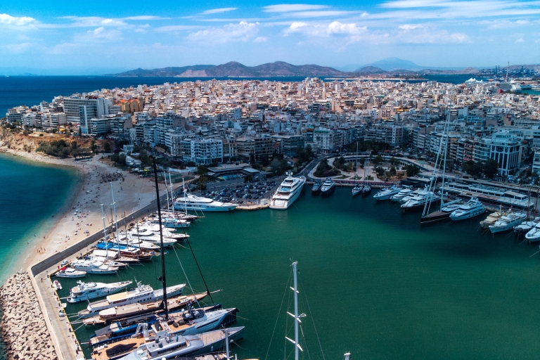 Athene: privétransfer van het stadscentrum naar de haven van Piraeus
