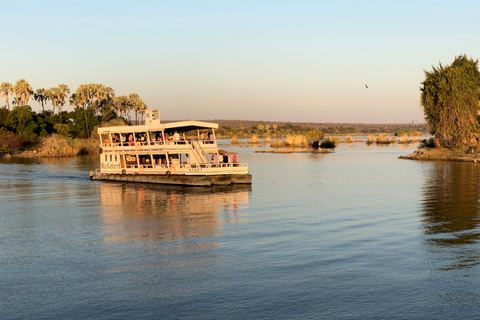 Excursión panorámica guiada por las cataratas Victoria + Crucero por el Zambeze al atardecerExcursión Guiada por las Cataratas Victoria + Crucero al Atardecer Excursión Clásica