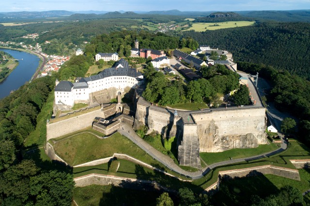 Visit Königstein Entry Ticket to Königstein Fortress in Saxony in Saxon Switzerland