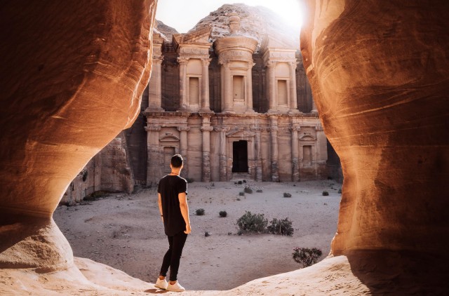Amman: driedaagse tour naar Jerash, Petra, Wadi Rum en de Dode Zee