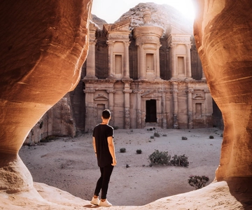 Amã: excursão de 3 dias a Jerash, Petra, Wadi Rum e Mar Morto