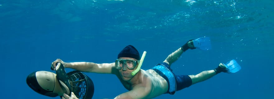 Tamarindo : Excursion en scooter des mers avec plongée en apnée