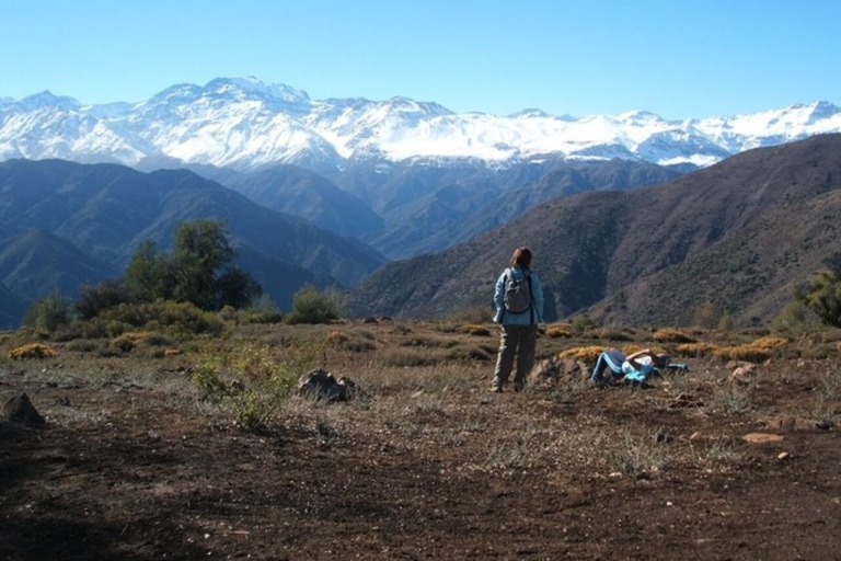 Van Santiago: wandeling van een halve dag in het Andesgebergte