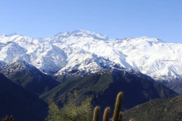 Depuis Santiago : Randonnée d'une demi-journée dans la Cordillère des Andes