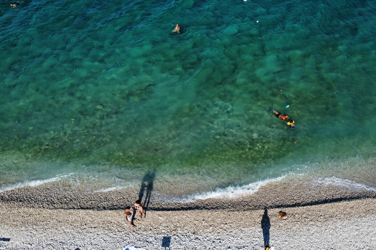 Clare: Excursión en lancha rápida por la isla de Sazan y Karaburun y buceo con tuboVerano 2026 KZ