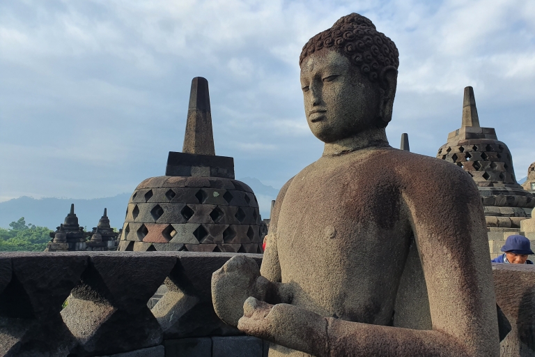 Yogyakarta: Borobudur halve dagtour all-inclusive