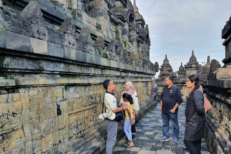 Yogyakarta: Borobudur halve dagtour all-inclusive