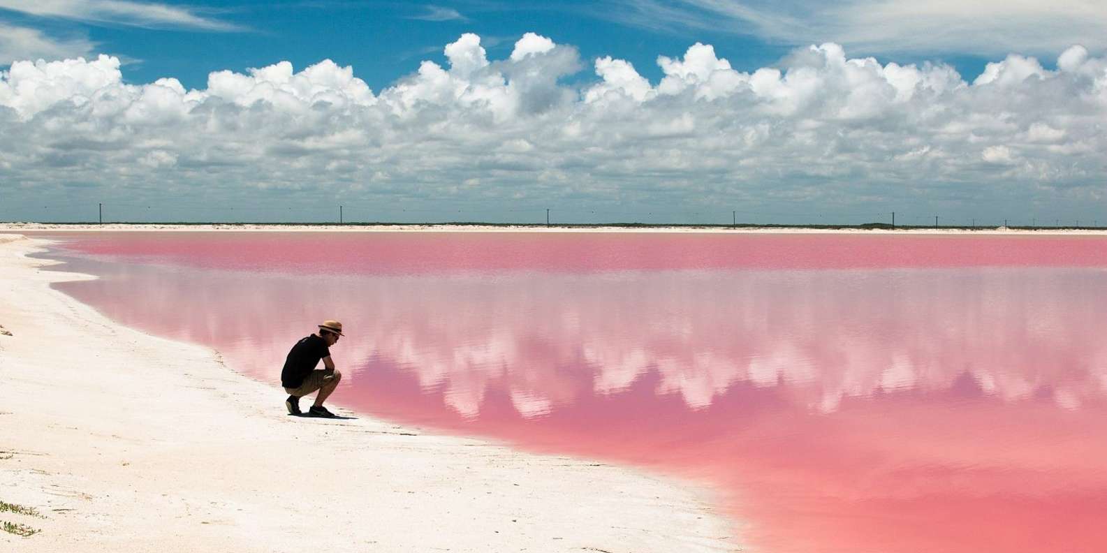 The Incredible Pink Lakes of Las Coloradas - Villa del Palmar Cancun News