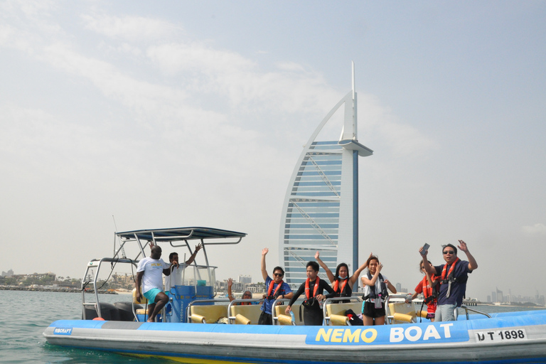 Dubai: Sunset Speedboat Tour Standard option