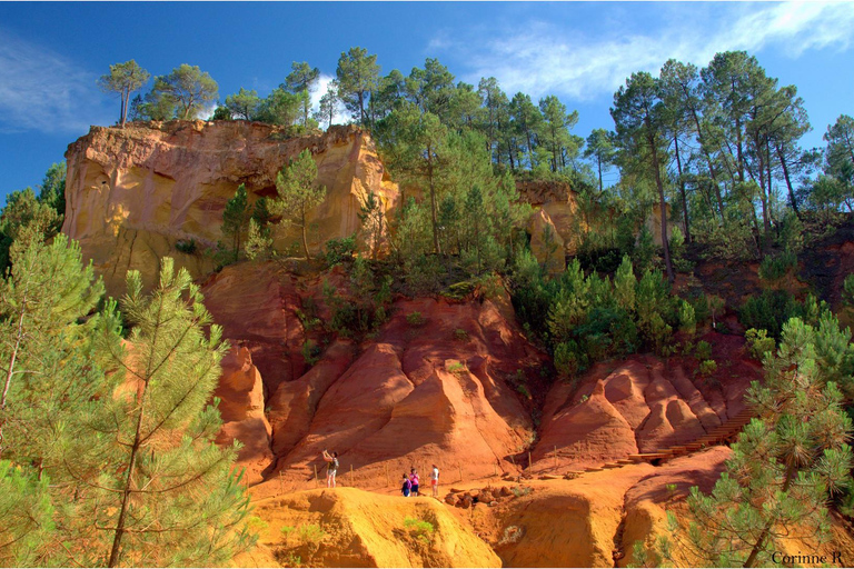LUBERON : Gordes, Roussillon with Ochre trail & Sorgue river