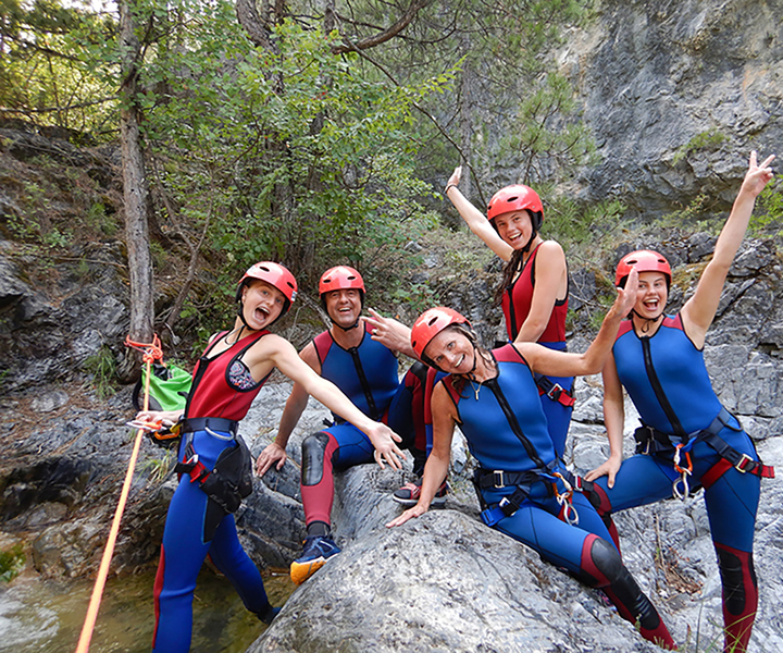 Olympus Canyoning Course: Beginners to Intermediate