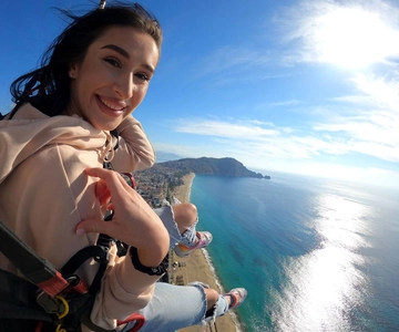 Alanya: Tandem Paragliding with Hotel Pickup