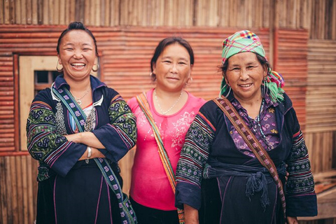 2 jours de trekking à Sapa Village - Bungalow avec transfert