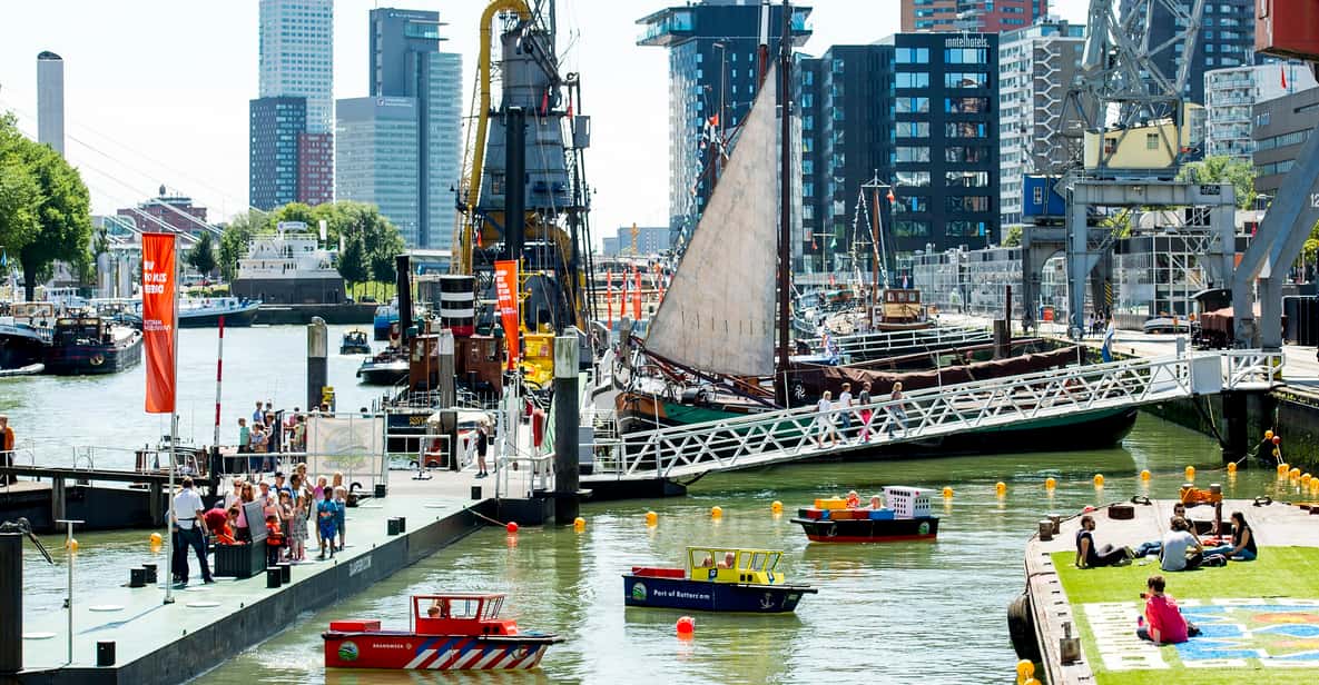 Impressie van Rotterdam: Maritiem Museum en historisch museum haven ticket