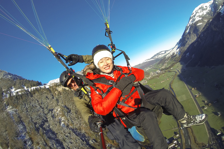 Stans: Tandem Paragliding-ervaring