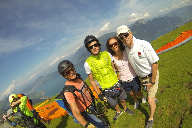 Stans: Tandem Paragliding Experience