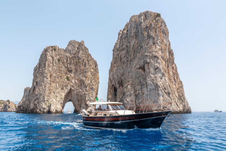 Privé Capri-eiland van SorrentoCapri-eiland privécruise hele dag - vertrek vanuit Positano
