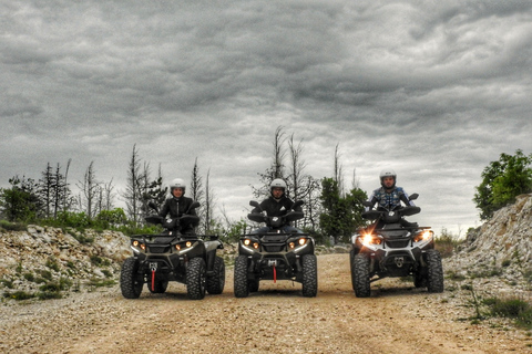 Šestanovac: tour esplorativo in ATVTour di 1,5 ore in ATV con spuntino