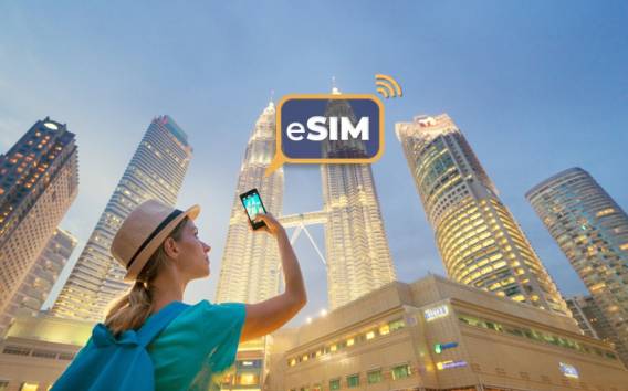Malaysia: Roaming mobiler Daten mit herunterladbarer eSIM