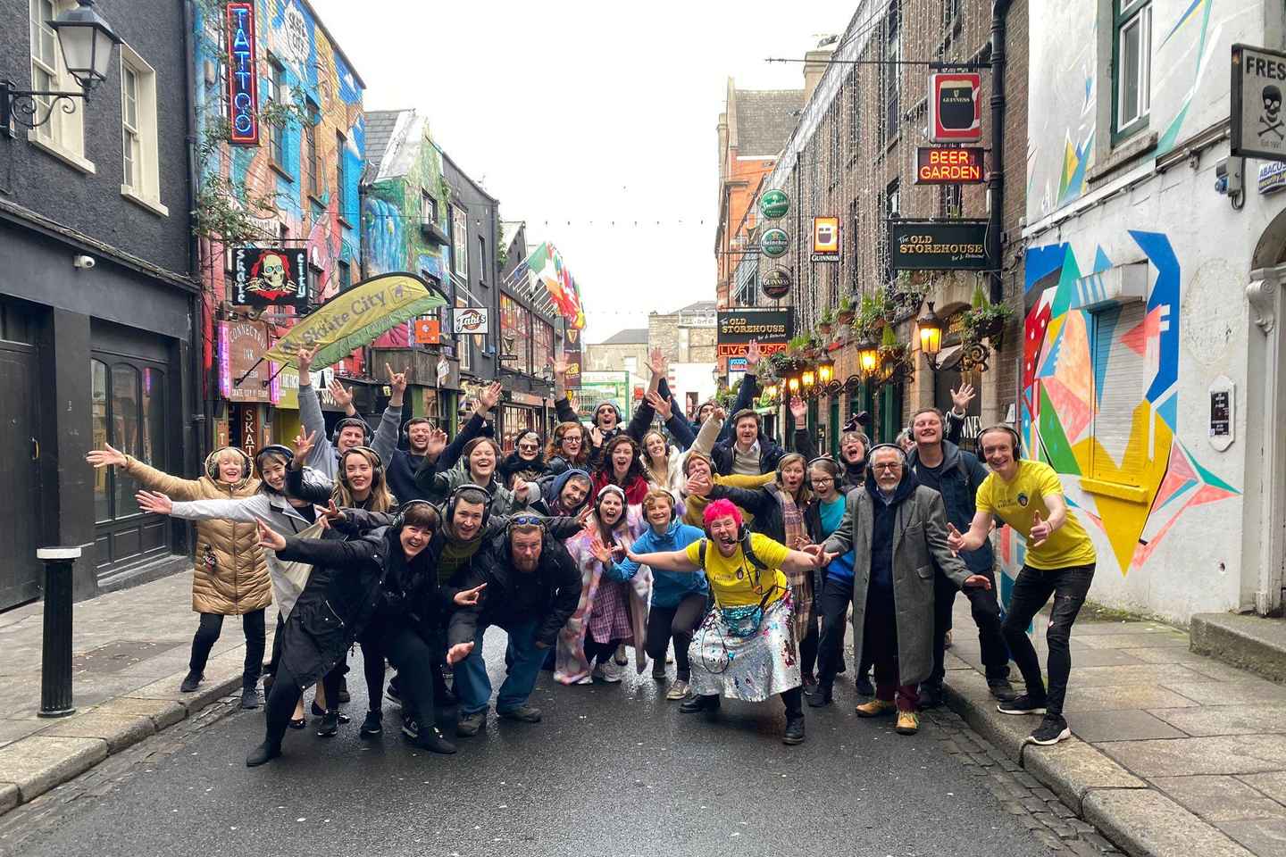 Dublin: Silent Disco Walking Tour