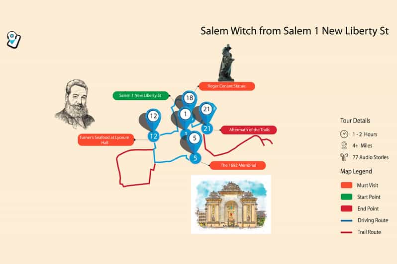 Salem Witch Trials Self-Guided Audio Tour