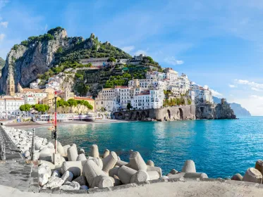 Von Neapel aus: Ganztägiger Ausflug zur Amalfiküste mit Limoncello