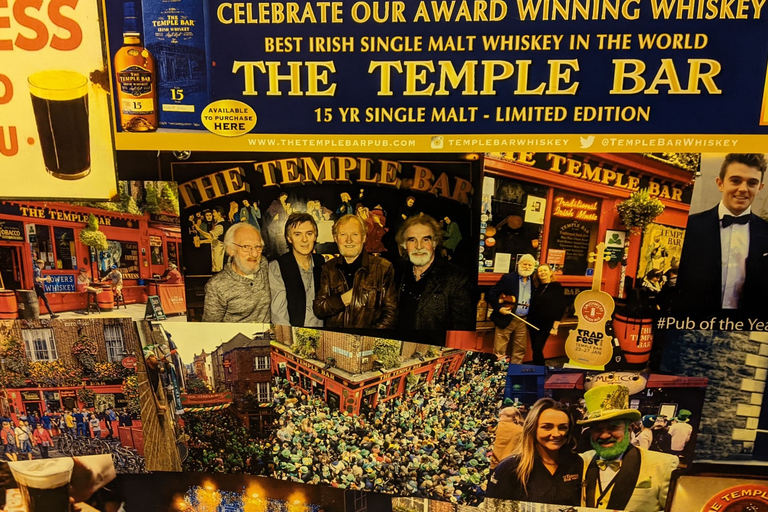 Dublin: Temple Bar - självguidad rundtur med höjdpunkter som måste sesDublin: Temple Bar Självguidad Must-Sees Höjdpunkter Tour