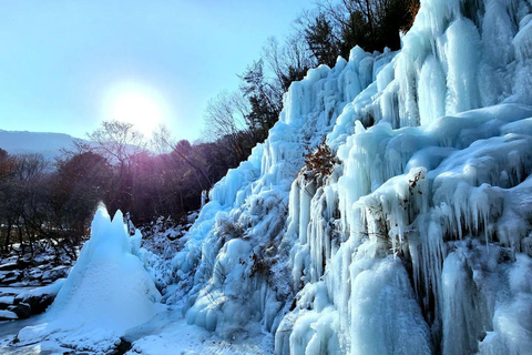 Seoul: Elysian Ski Resort & Eobi Ice Valley Depart from Hongik Univ. Station Exit 4