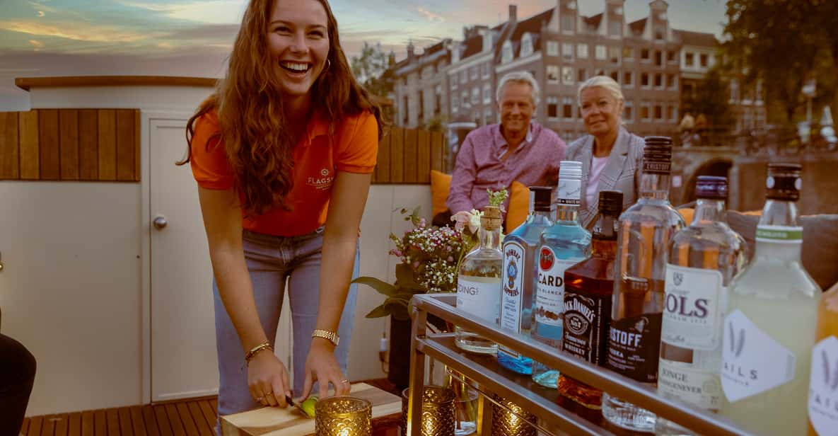 Afbeelding 5 van Amsterdam: Avond grachtenrondvaart met (open) bar aan boord