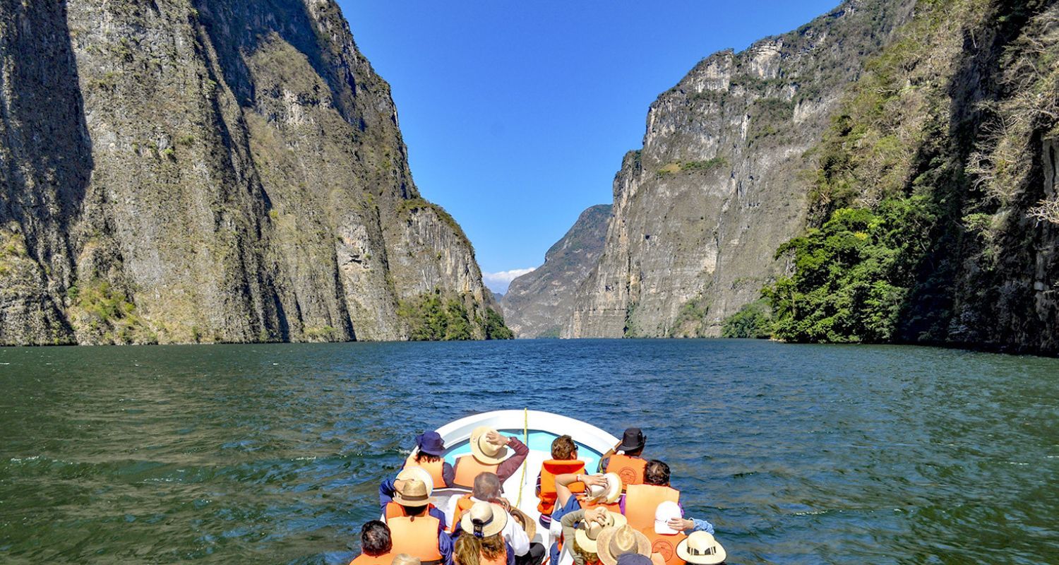 Von San Cristobal: Sumidero-Schlucht & Chiapa de Corzo Tour