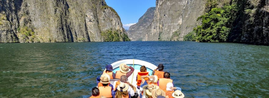 Depuis San Cristobal : Canyon du Sumidero et Chiapa de Corzo