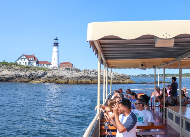 Visit Portland Sightseeing Cruise to Portland Head Light in Acadia National Park