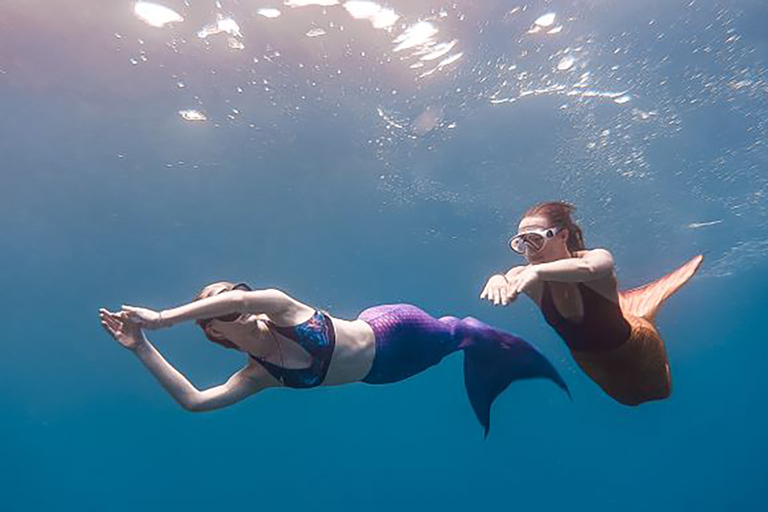 Heraklion: Mergulhar, nadar e mergulhar com snorkel como uma sereiaHeraklion: Mergulhe e nade como uma sereia